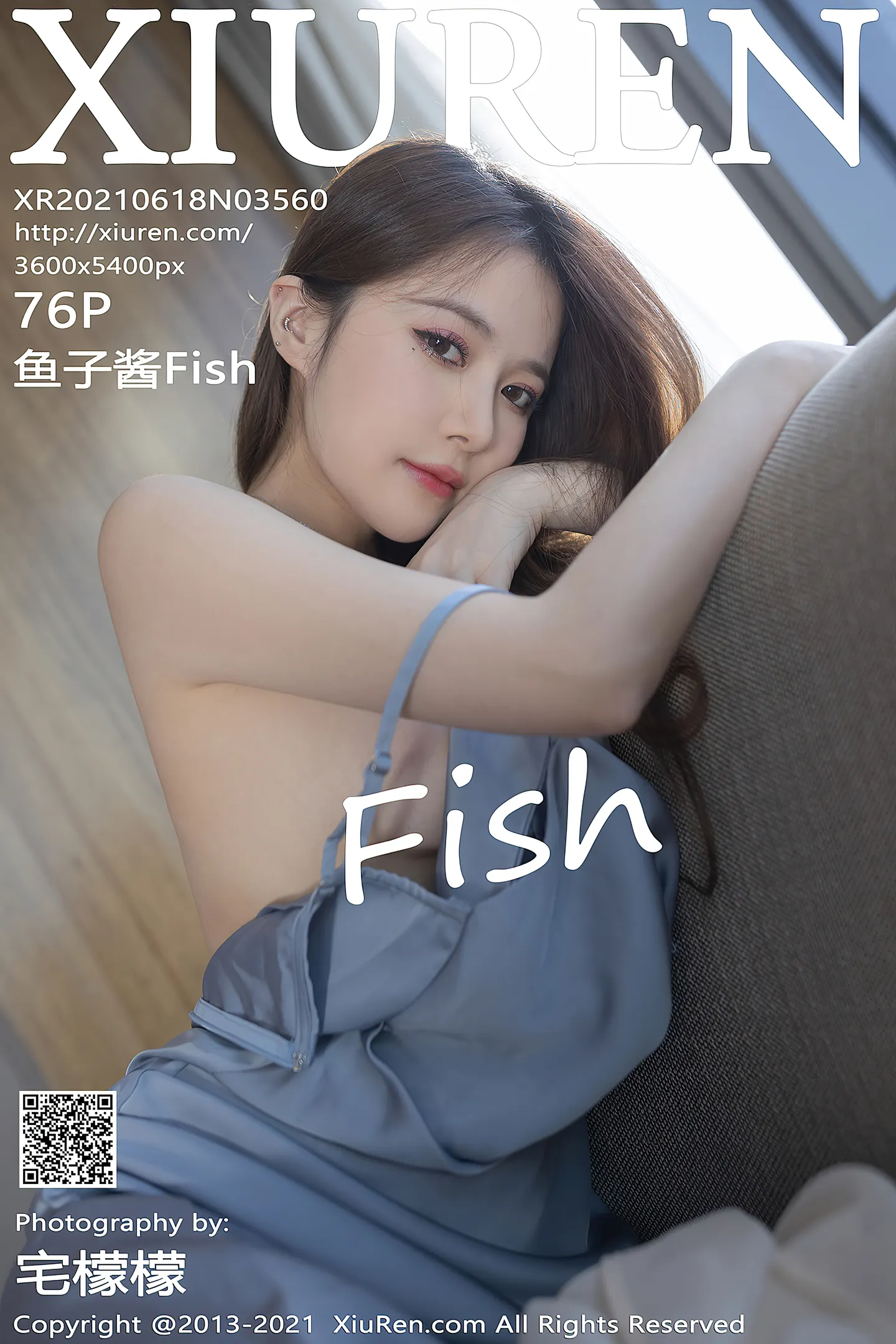 [XiuRen秀人网]No.3560_嫩模鱼子酱Fish鱼鱼的礼物主题私房真空白衬衣惹火诱惑写真76P-秀人网 - XiuRen.Xyz